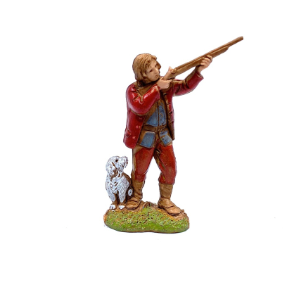 Neapolitan figures - 6 cm hunter - Landi Moranduzzo figurines