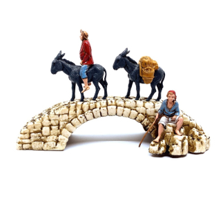 Bridge scene, 6 cm - Landi Moranduzzo figurines