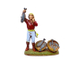 Various subjects - 6 cm fishmonger - Landi Moranduzzo figurines
