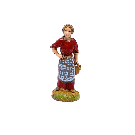 Woman with jug, 6 cm - Landi Moranduzzo figurines