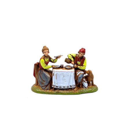 Scene of the diners, 6 cm - Landi Moranduzzo figurines