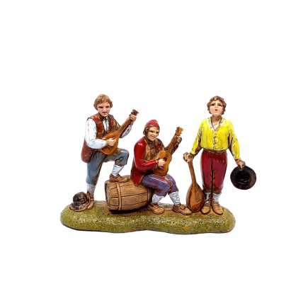 Scene of musicians, 6 cm - Landi Moranduzzo figurines
