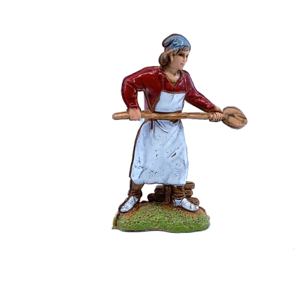 Neapolitan figures - pizza maker 6 cm - Landi Moranduzzo figurines
