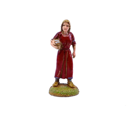 Man with basket, 6 cm - Landi Moranduzzo figurines