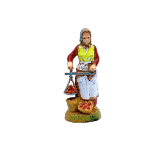 Woman with scales, 6 cm - Landi Moranduzzo figurines