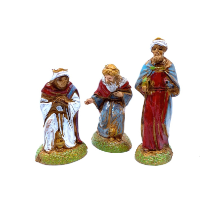 Three Wise Men 6 cm - Landi Moranduzzo figurines