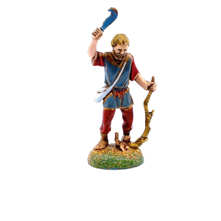 6 cm Woodcutter - Landi Moranduzzo figurines