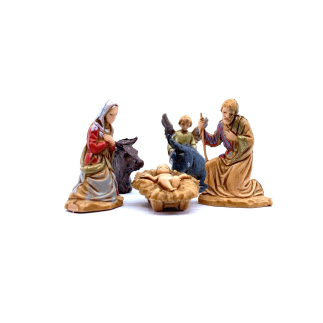 Nativity Set, 6 Figures, 3.5 cm - Landi Moranduzzo Nativity Scenes
