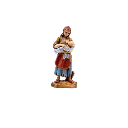Breastfeeding woman 3.5 cm - Landi Moranduzzo figurines
