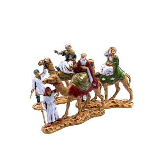 Three Wise Men on camel 3.5 cm - Landi Moranduzzo nativity scenes