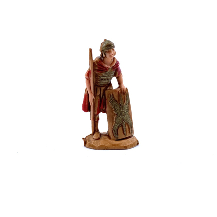 Roman soldier with shield, 3.5 cm - Landi Moranduzzo figurines