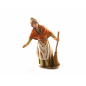 Three 10 cm leaning-out figures - Landi Moranduzzo figurines