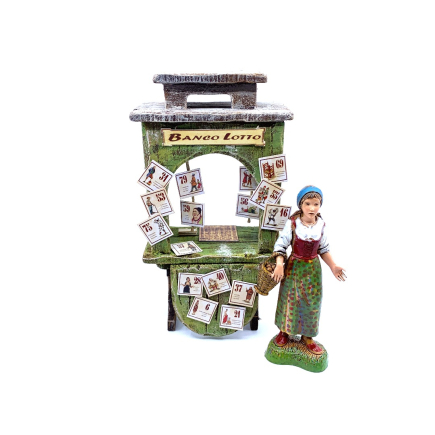 Lottery counter for 10 cm figurines
