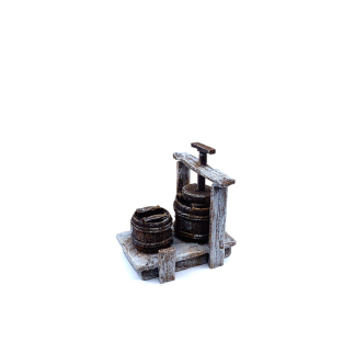 Dairy stall for 10 cm figurines