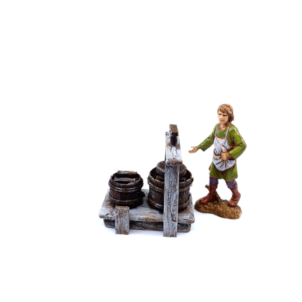 Dairy stall for 10 cm figurines