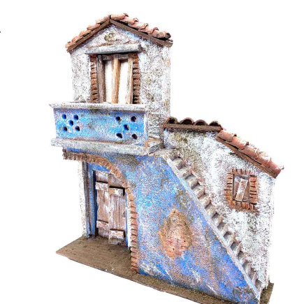 House Facade A for 10 cm nativity figures