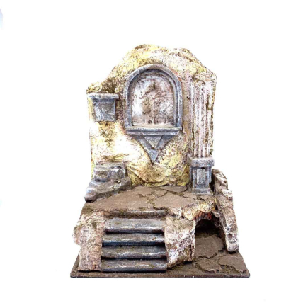 Dilapidated setting for 10 cm shepherd figurines