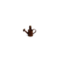 Rusty watering can, 3.5 cm