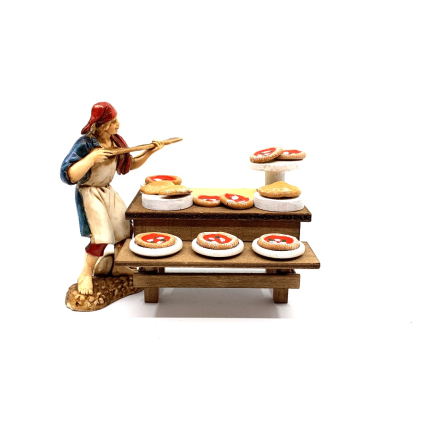 Pizza stand for nativity scenes - 10 cm and 12/13 cm figurines