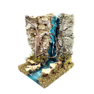 Modular river - Waterfall with river source