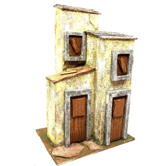 Nativity scene house for 10/11 cm figurines