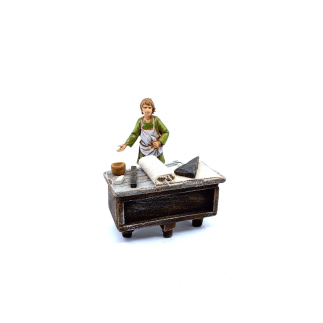 Tailor's counter for 10 cm figurines