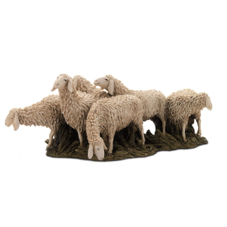 Flock of sheep for 15 cm - Landi Moranduzzo figurines