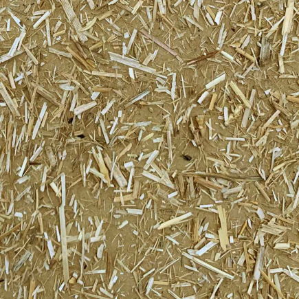 Straw paper for nativity scenes