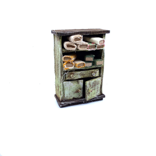 Tailor's cabinet for 10 cm figurines