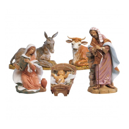 Nativity 5 pieces, 45 cm - Fontanini statues