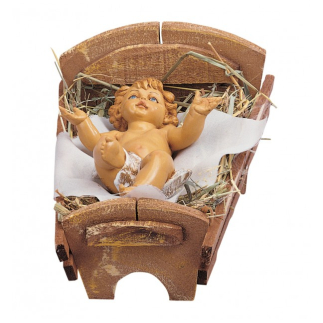 Baby and cradle for 45 cm - Fontanini statues