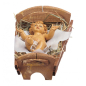 Baby and cradle for 45 cm - Fontanini statues