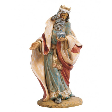 White Magus King for 45 cm - Fontanini Statues