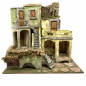 Two-story house for 10 cm nativity figurines Two-story house for 10 cm nativity figurines