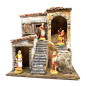 Casa per statuine presepe cm 6