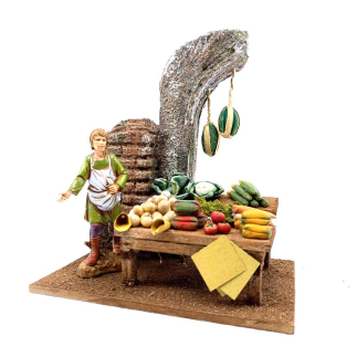 Greengrocer's corner for 10 cm nativity figurines