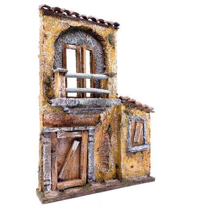 House facade for 6 cm nativity figurines
