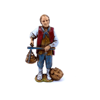 Mushroom seller 8 cm - Landi Moranduzzo figurines