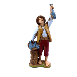Fishmonger 8 cm - Landi Moranduzzo figurines