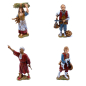 8 cm nativity figurines - 8 figures - Landi Moranduzzo figurines