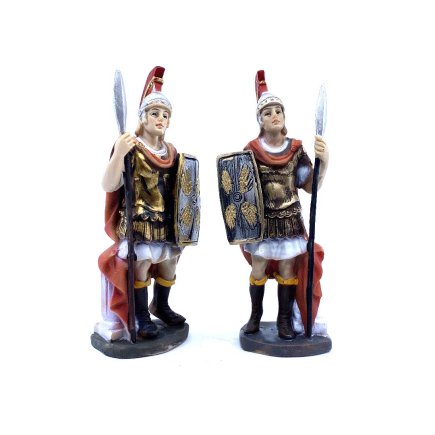 Pair of soldiers for 11 cm nativity figurines