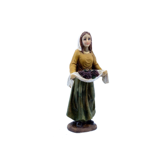 Woman with grapes for 11 cm nativity figurines