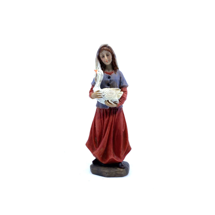 Woman with goose for 11 cm nativity figurines