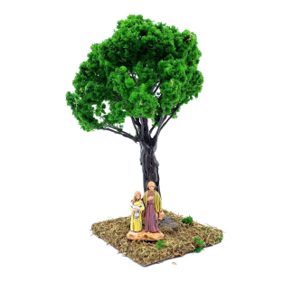 16 cm oak tree for nativity scenes