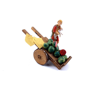 Watermelon cart for figures cm 6/6.5