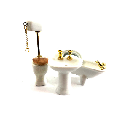 Miniature bathroom