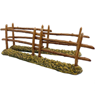 2 fences with 4 posts