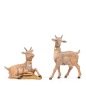 2 caprette assortite per cm 30 - Statue Fontanini