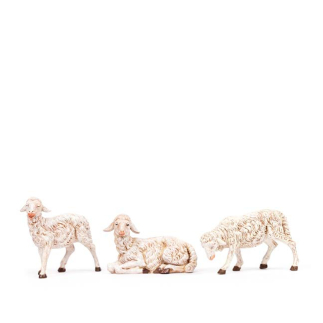 3 assorted sheep for 30 cm - Fontanini Statues