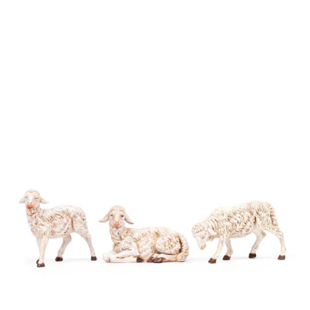 3 assorted sheep for 30 cm - Fontanini Statues